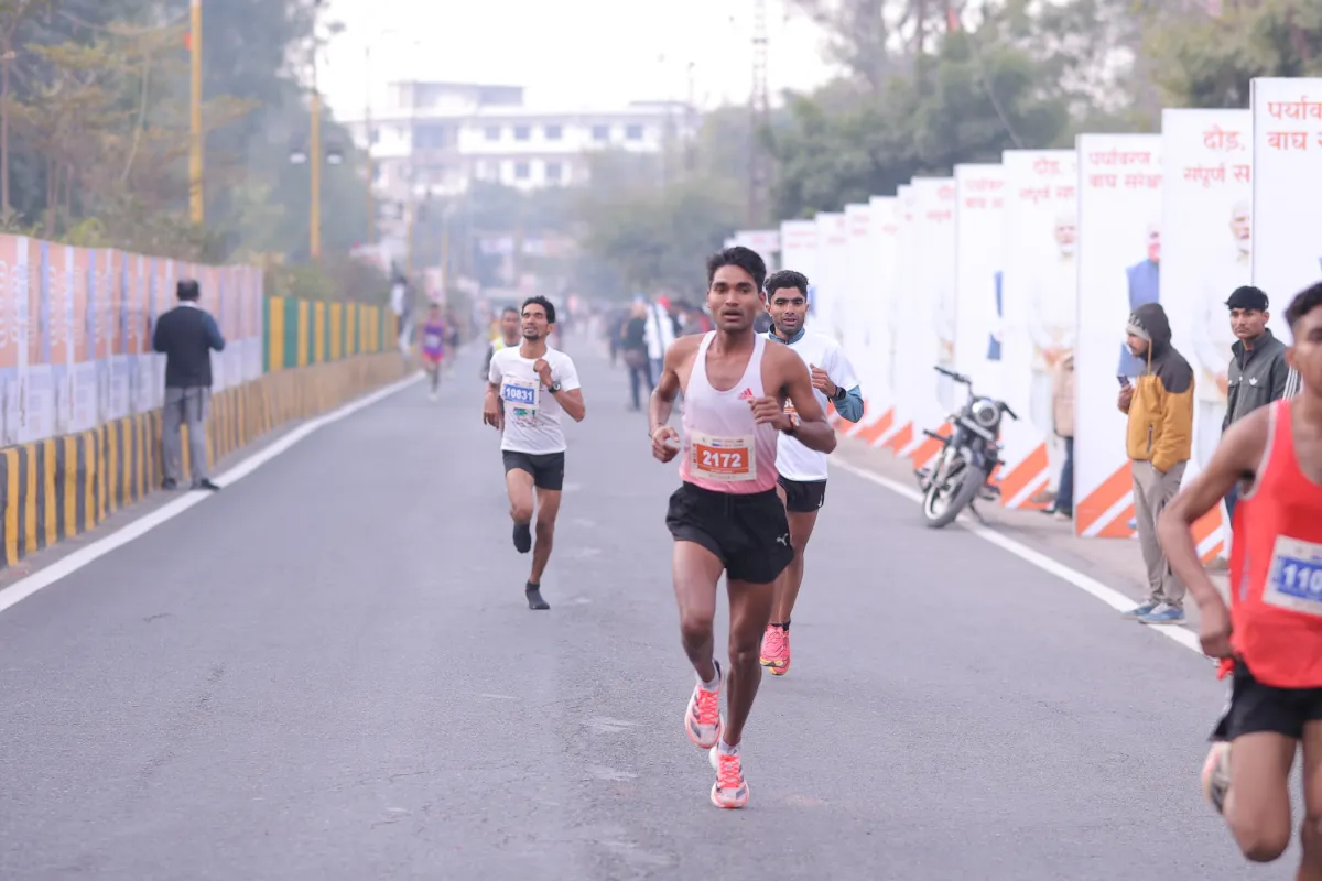 Runners at a SportzLiVE event